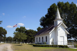 rural church in Texas