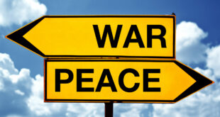War or peace. You can have peace only in Jesus.