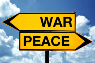 War or peace. You can have peace only in Jesus.